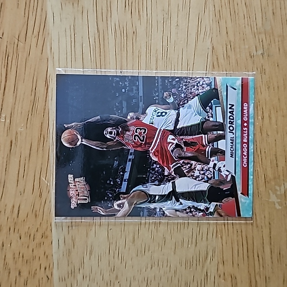 Michael Jordan Fleer Ultra 92-93 Greatest Guard Ever Changed the NBA